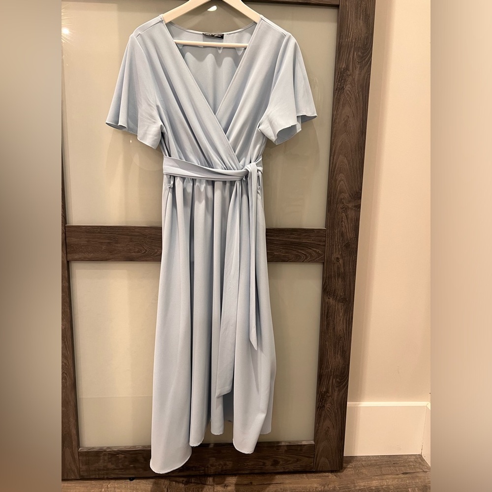 Light blue dress